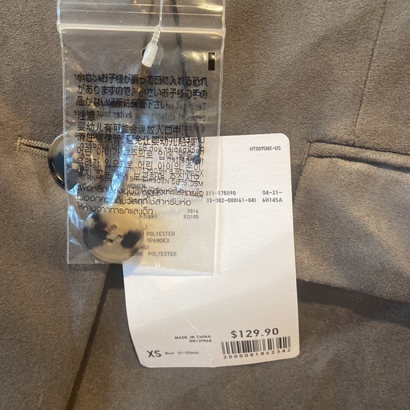 NWT Uniqlo Carine Roitfeld Paris Blazer size XS - Picture 2 of 7